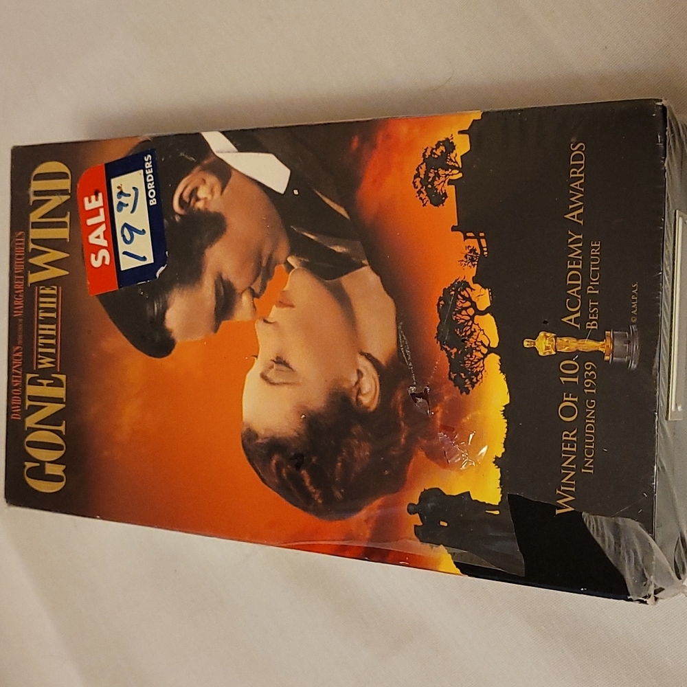 VHS Tape Gone  with the wind
